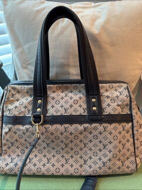 Louis Vuitton Mini Lin Navy Josephine